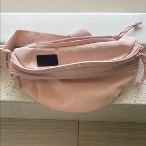 Jansport Pink Backpack with Adjustable Strap